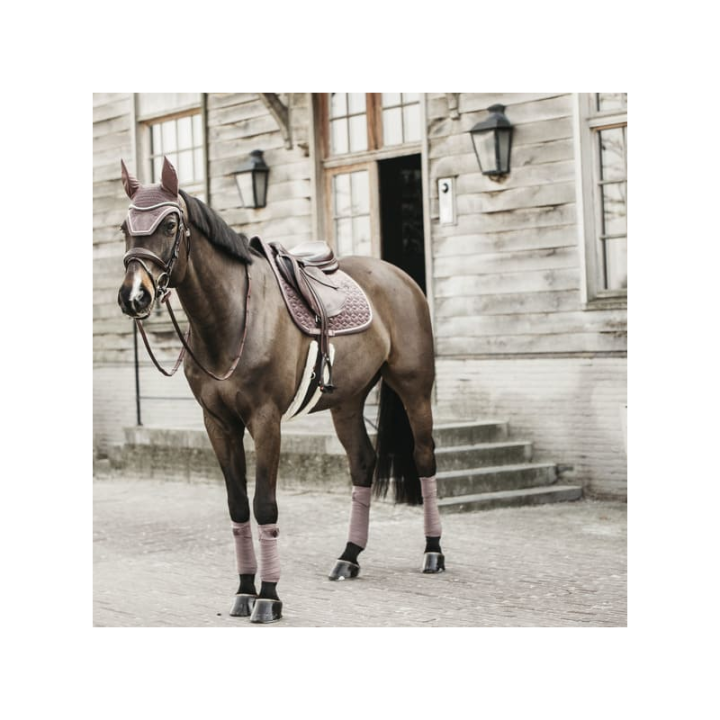 Tapis de selle velvet jumping parme