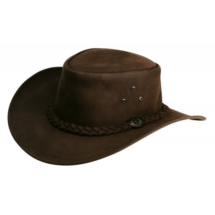 Chapeau randol's huile brun