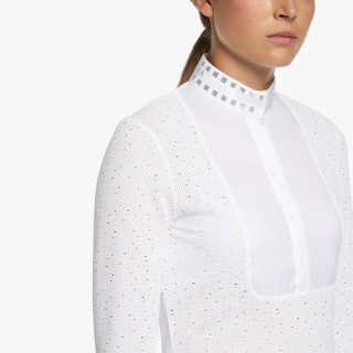 Polo ml cavalleria micro sequins