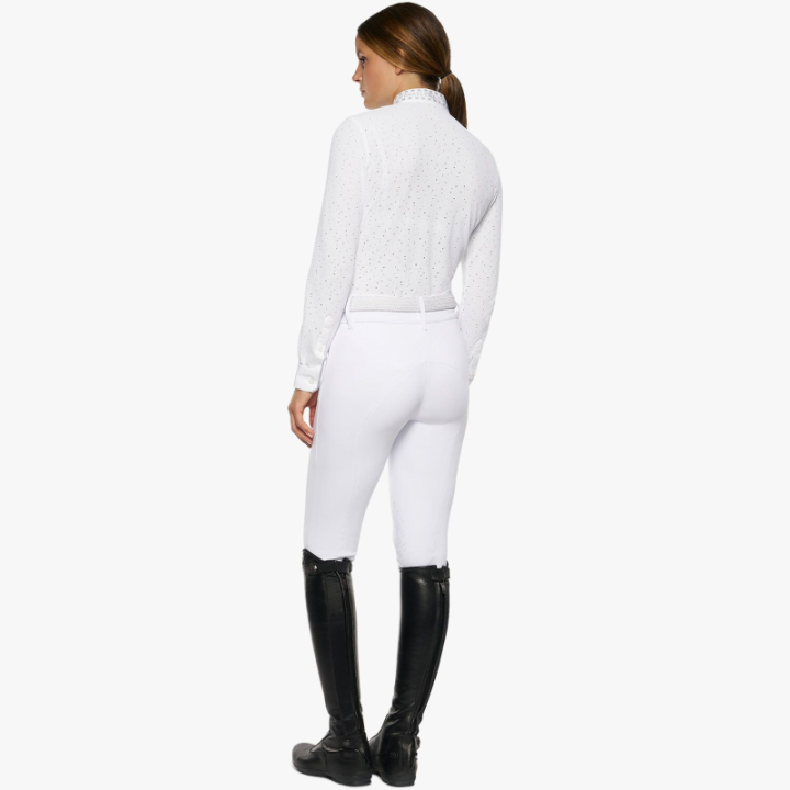 Polo ml cavalleria micro sequins