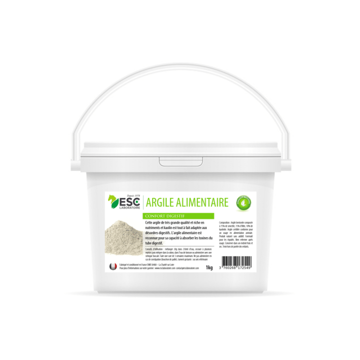 Argile alimentaire 1kg