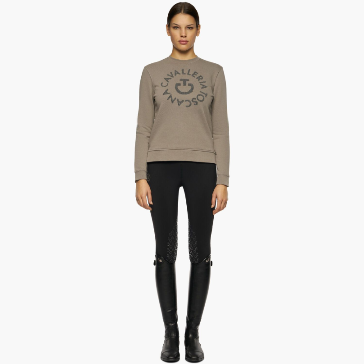 Sweat cavalleria toscana logo eponge