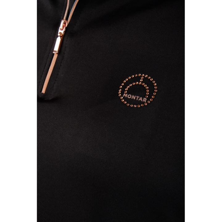 Polo everly rosegold manches longues