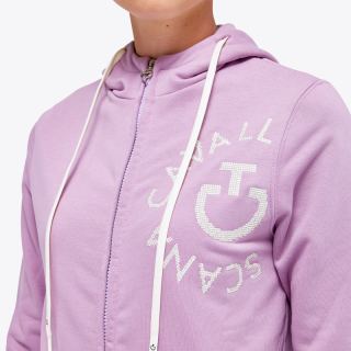 Sweat cavalleria toscana emblem zip hoodie