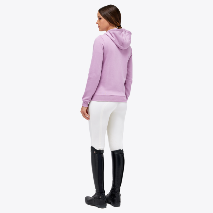Sweat cavalleria toscana emblem zip hoodie
