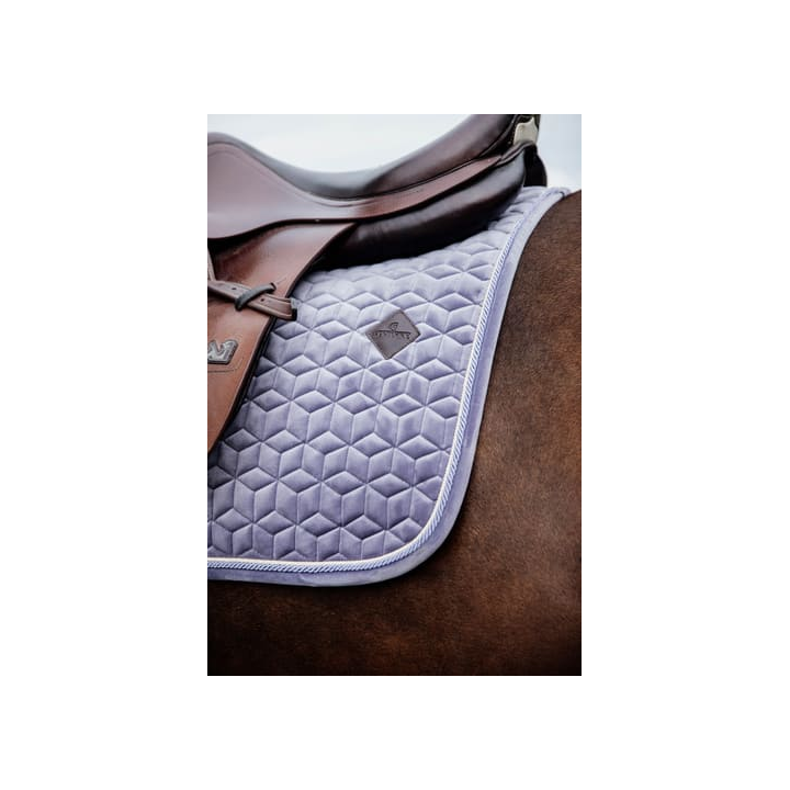 Tapis de selle velvet jumping violet