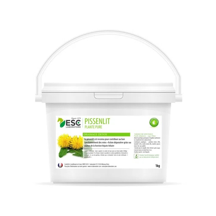 Pissenlit action depurative et detox cheval 1kg