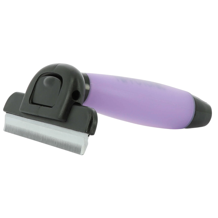 Peigne à mue gel lilas pour cheval HIPPO-TONIC