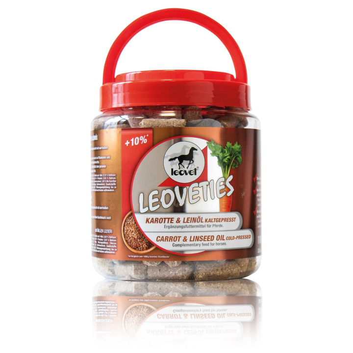 Bonbons leovet carotte & huile de lin 1.1 kg