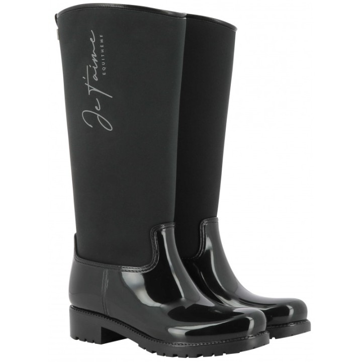 Bottes de pluie je t'aime EQUI-THEME pour cavalier