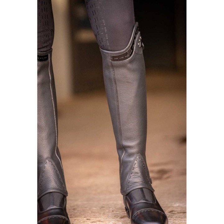 Mini-chaps Pénélope Prisca en cuir