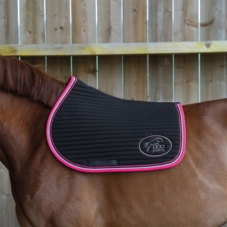 TAPIS JUMPAD BALTHAZAR NOIR / FUCHSIA