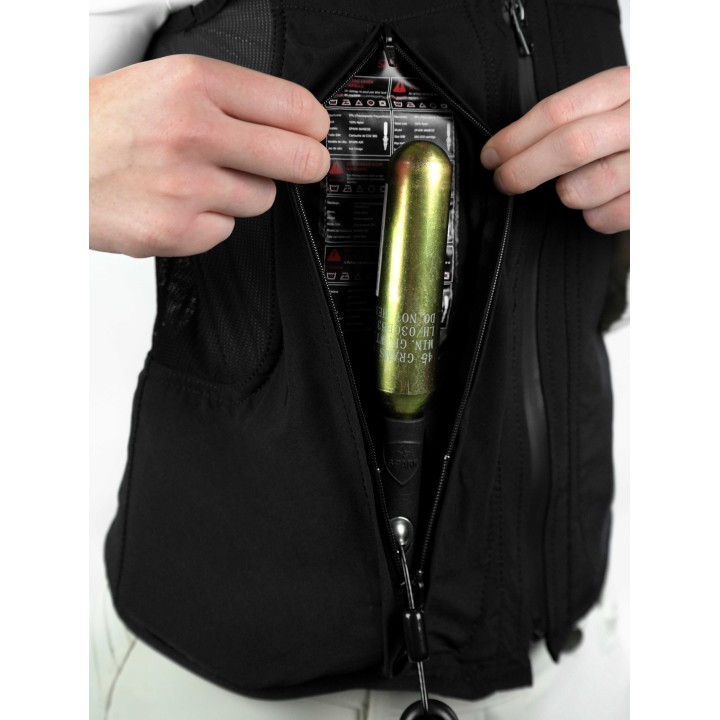 Gilet airbag spark manege noir