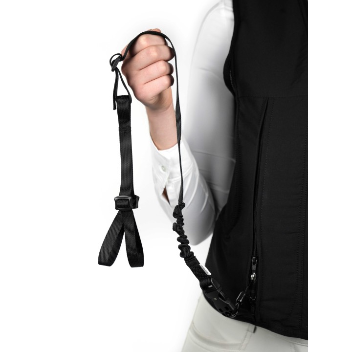 Gilet airbag spark manege enfant noir