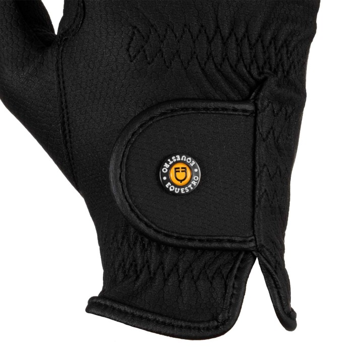 Gants Equestro Grip avec fermeture velcro pour la monte