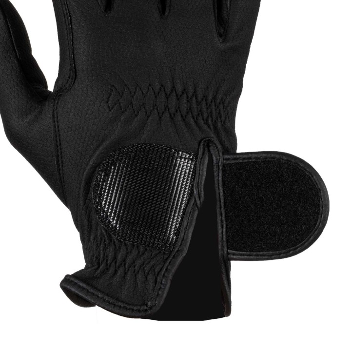 Gants Equestro Grip avec fermeture velcro pour la monte
