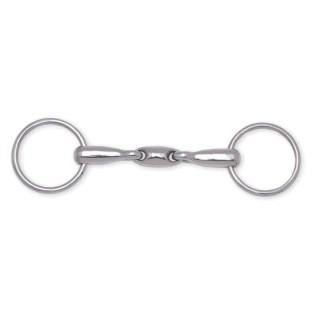 Mors de bride double brisure metalab 16mm