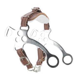 Hackamore acier chrome metalab
