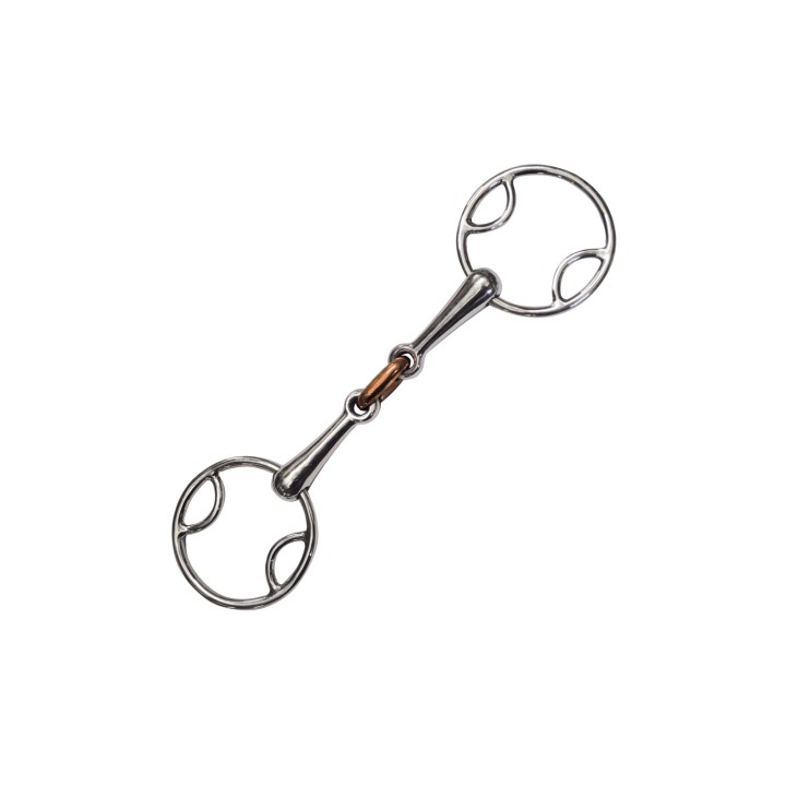 Filet 3 effets double brisure inox/cuivre