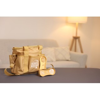 Sac de pansage magic brush beige