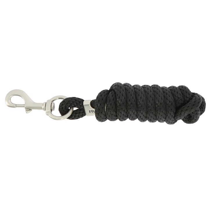 Longe EQUI-THEME 2,40 m : nylon & mousqueton tournant