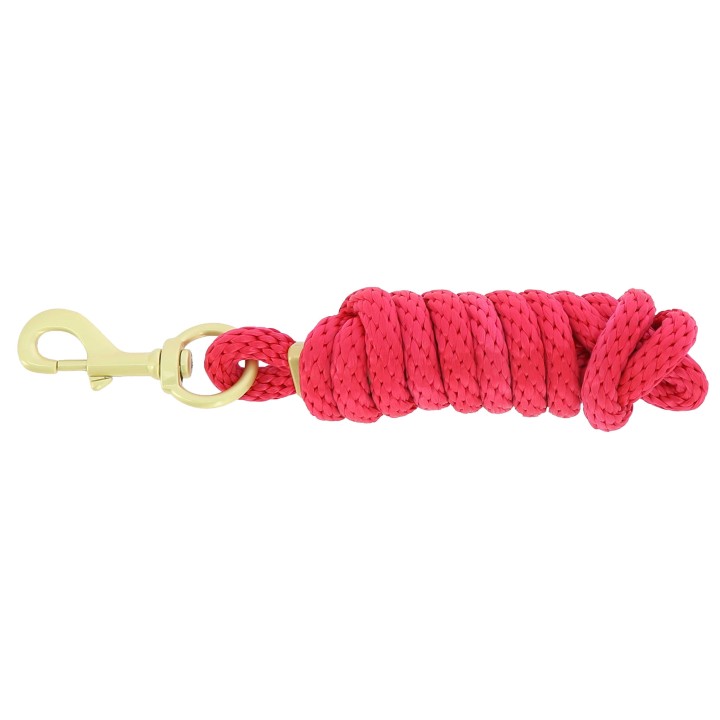 Longe EQUI-THEME 2,40 m : nylon & mousqueton tournant