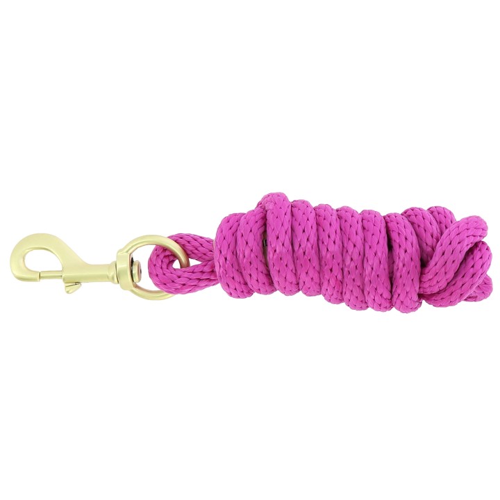 Longe EQUI-THEME 2,40 m : nylon & mousqueton tournant