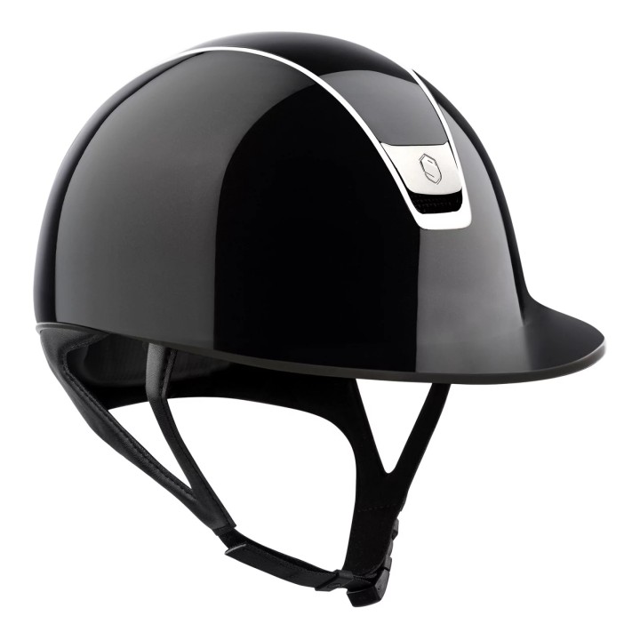 Casque Samshield 2.0 shadow glossy avec mousse pour équitation
