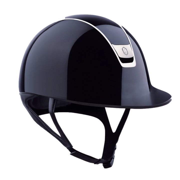 Casque Samshield 2.0 shadow glossy avec mousse pour équitation