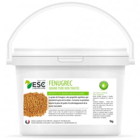 Fenugrec etat et muscles cheval 1kg