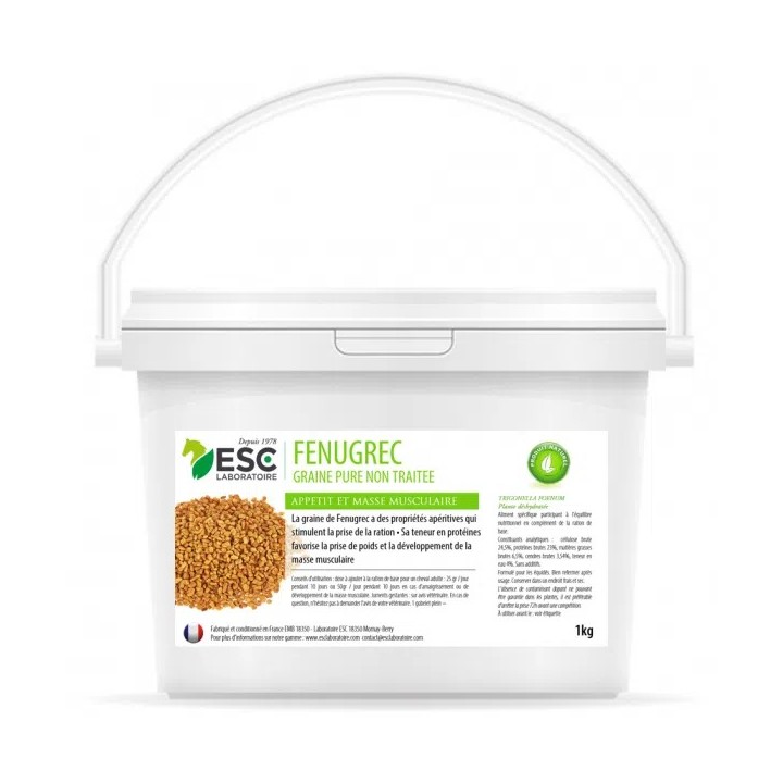 Fenugrec etat et muscles cheval 1kg
