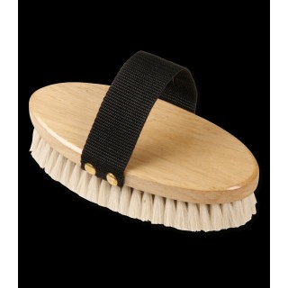 Brosse reluisante douce PM en poils de chèvre
