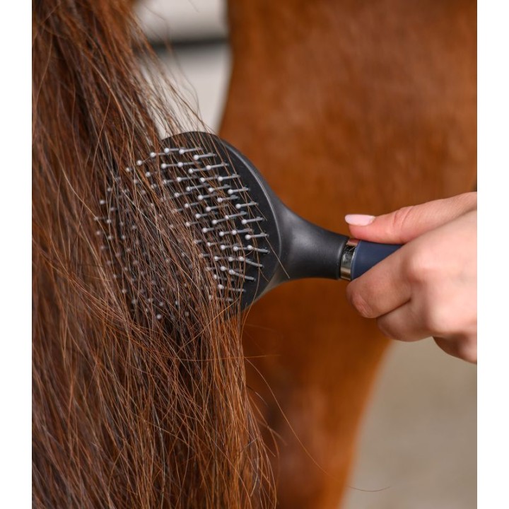 Brosse à crinière WALDHAUSEN poignée gel 23 cm