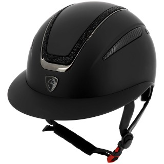Casque agris EQUI-THEME noir lame