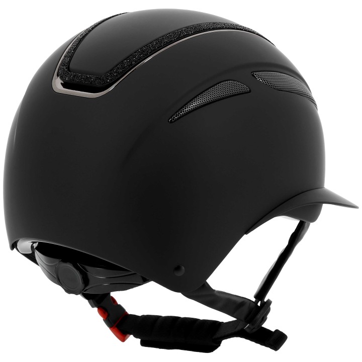 Casque agris EQUI-THEME noir lame