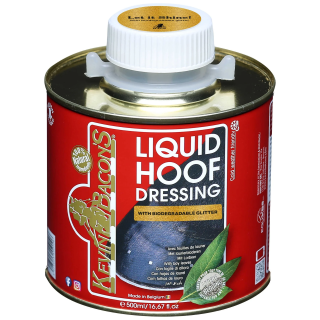 LIQUID HOOF DRESSING GLITTER KEVIN BACON'S 0.5L - soin pour sabots cheval