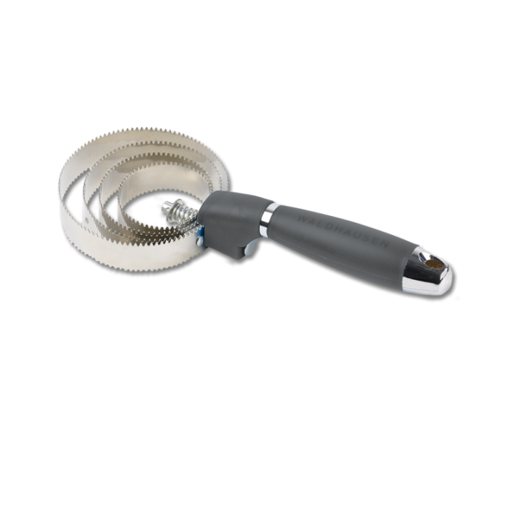 Etrille metallique ronde poignee gel