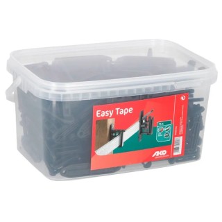 Isolateur clip Easy Tape AKO noir 75 pcs