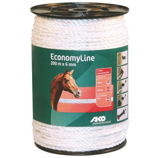 Cordelette Blanche Polypropylène 6 mm 200 m