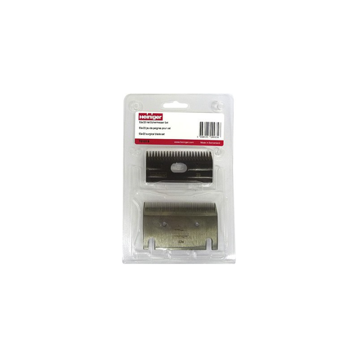 Jeu peignes heiniger fin31f/23