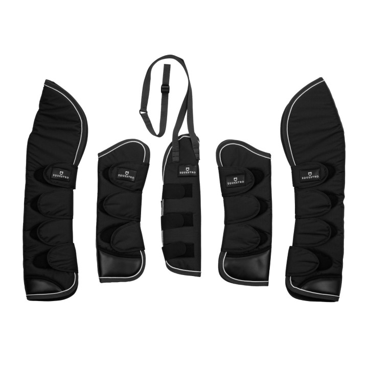 EQUESTRO Set transport 5 protections protège-boulets