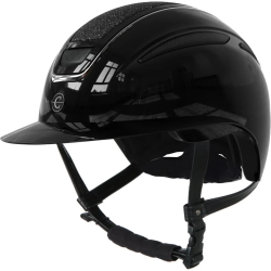 CASQUE ELITE POLO LAQUE NOIR