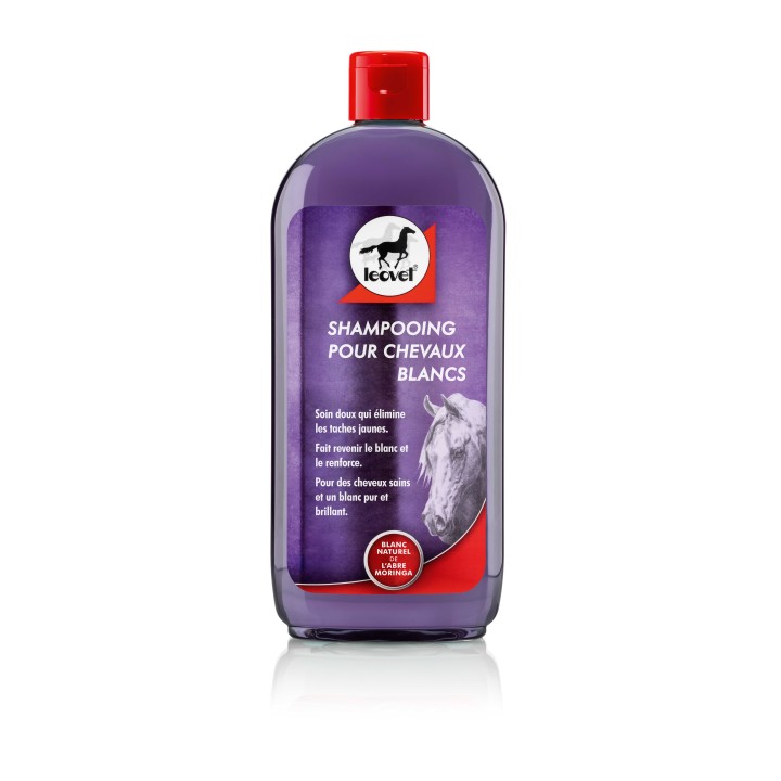 Shampoing pour chevaux gris LEOVET