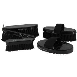 Brosse equitheme teenage noir - EQUI-THEME