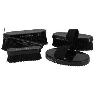 Brosse douce Équithème teenage noir