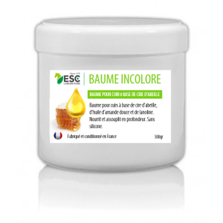 Baume pour cuir 500ml a la cire d'abeilles