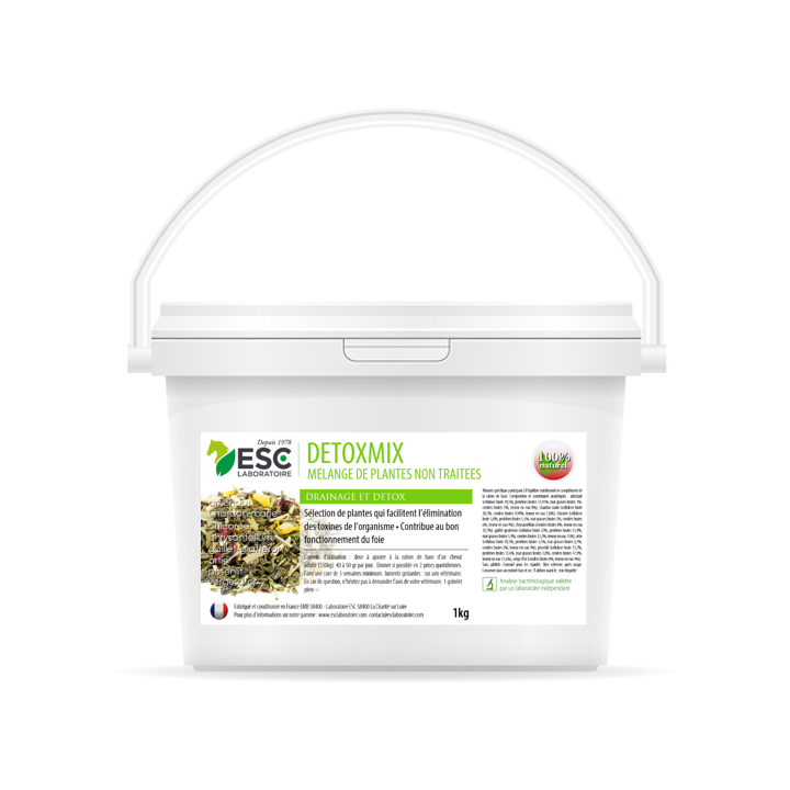 Detoxmix drainage et detox 1kg - ESC