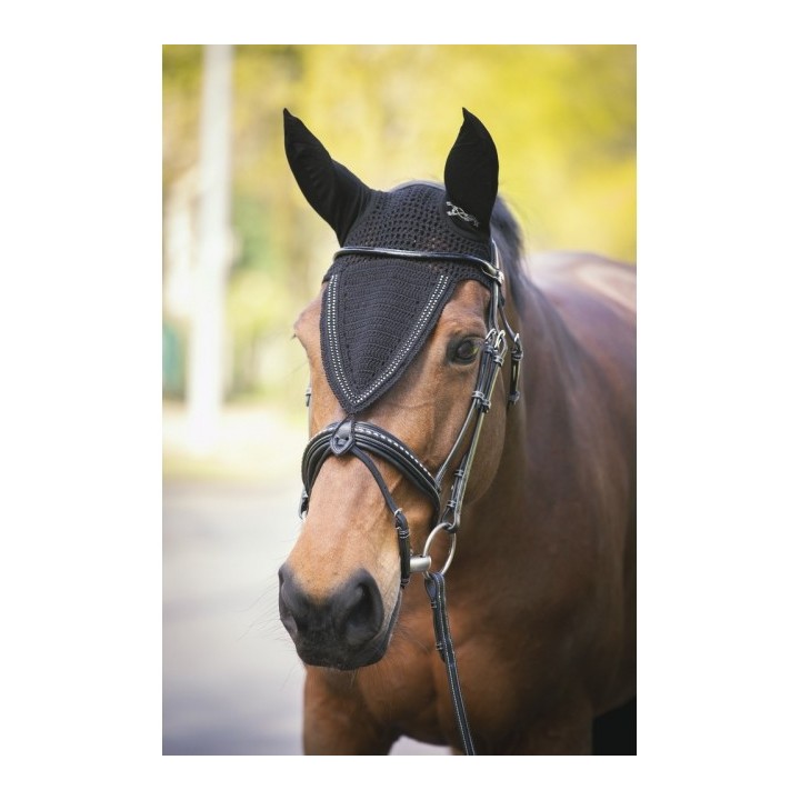 Bonnet anti mouches long Penelope strass