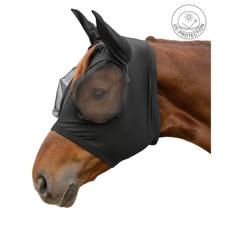 Masque anti-mouches Puck Flex pour cheval