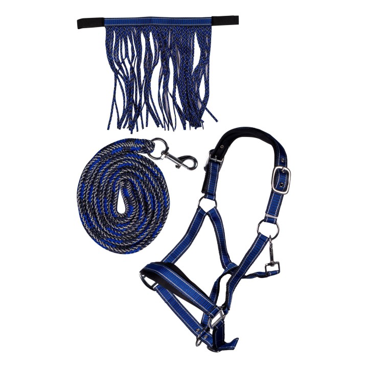 Set de licol Lilly HKM softopren & franges détachables